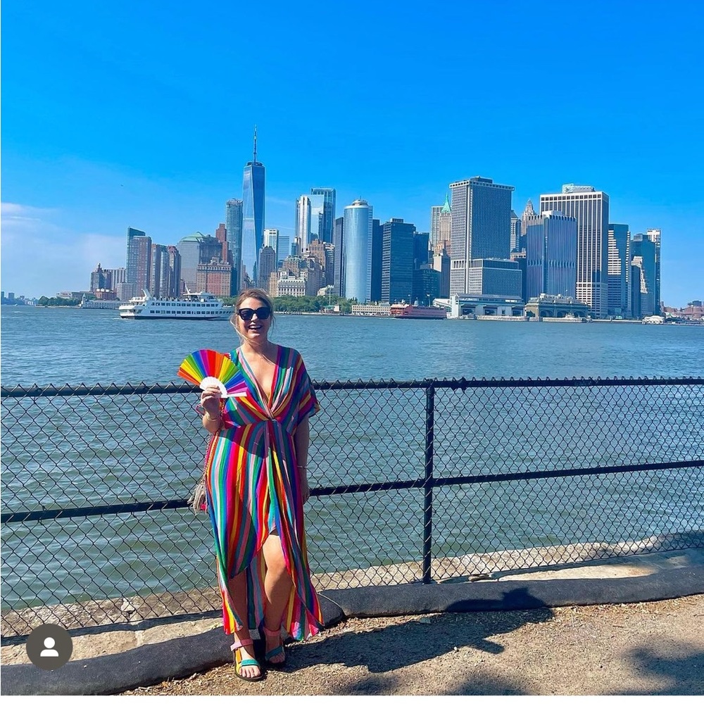 Show Me Your MuMu Get Twisted Tulum Stripe Dress - Picture 4 of 8